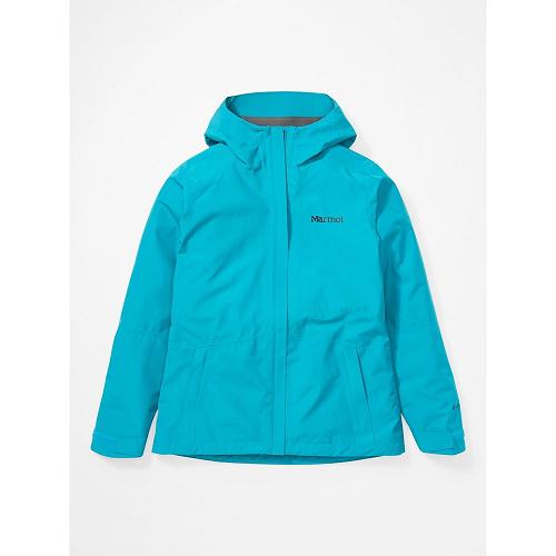 Marmot Rain Jacket Blue NZ - Minimalist Jackets Womens NZ4802795